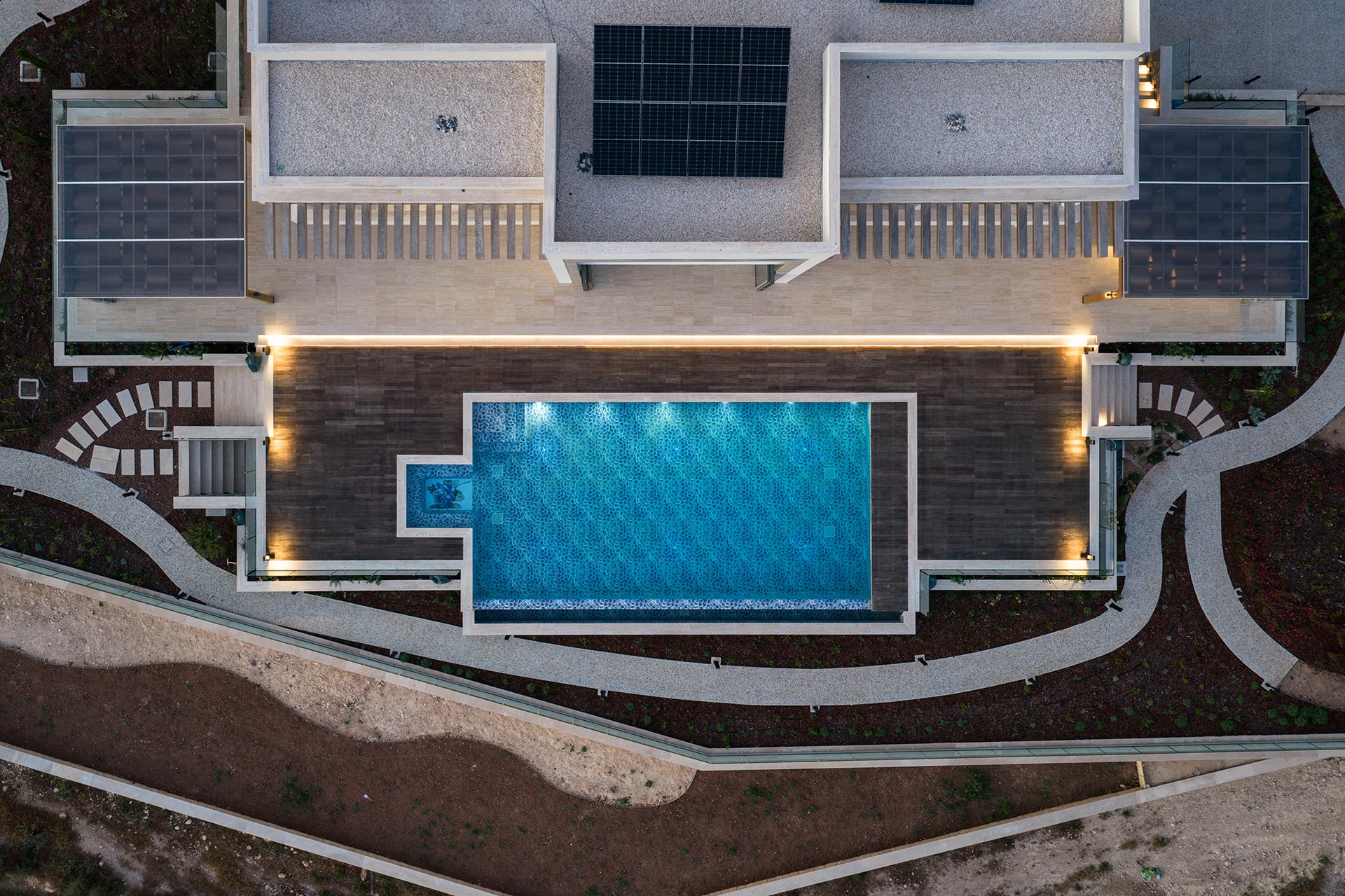 Pool from above